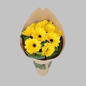 9 Gerbera Buket